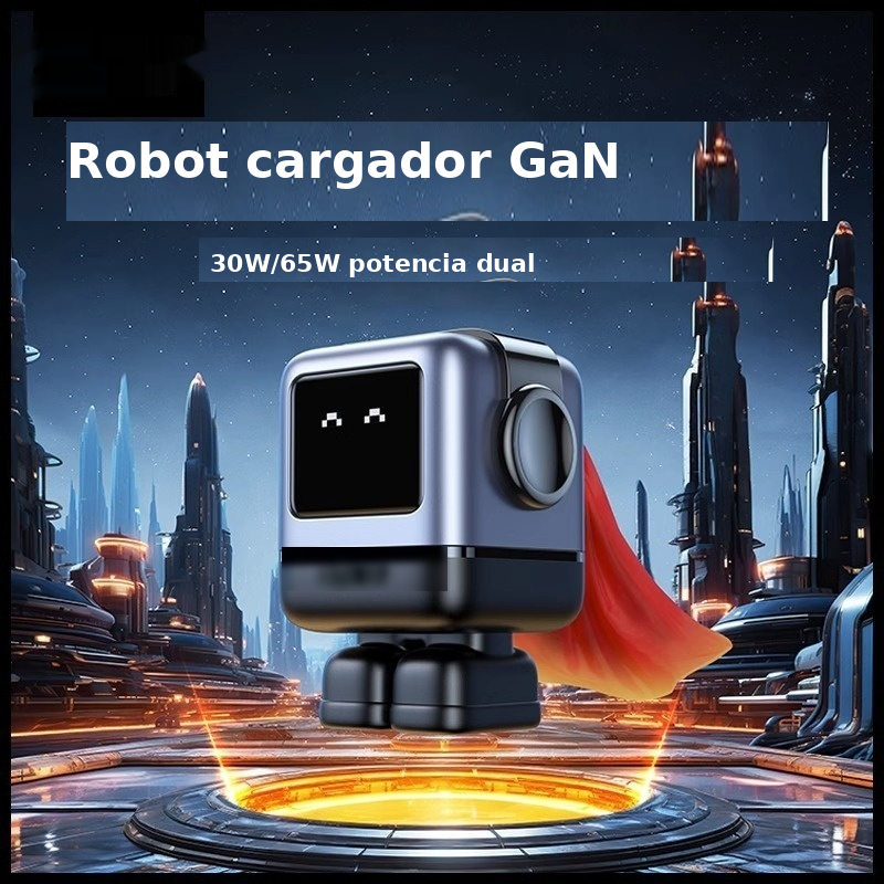 65W Gallium Nitride (GaN) Fast Charger
